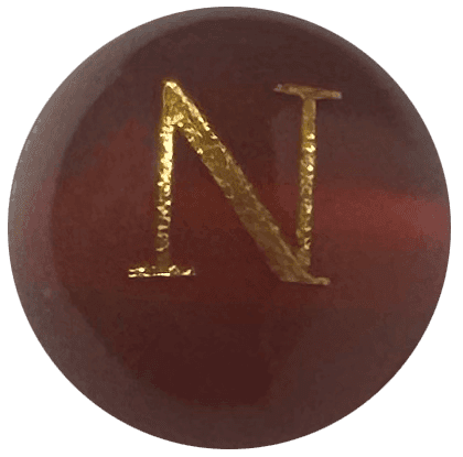 Chữ Onyx đỏ N