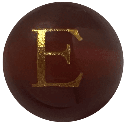 Chữ Onyx đỏ E