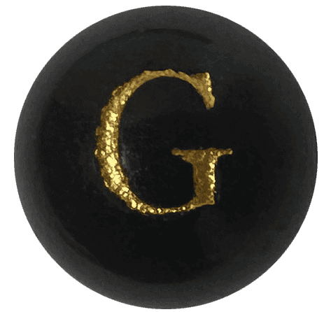 Chữ Onyx đen G