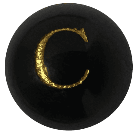 Chữ Onyx đen C