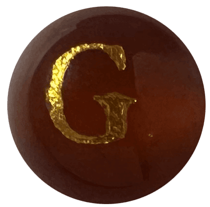 Chữ Onyx đỏ G